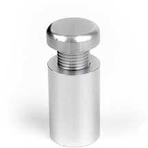 5/8" Dia. Economy Aluminum Standoff — 16mm (5/8″) Dia. x 25mm (1″) Length M10 Stud | Nova Display Systems