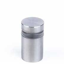 5/8" Dia. Stainless Steel Standoff — 16mm (5/8″) Dia. x 19mm (3/4″) Length M10 Stud | Nova Display Systems
