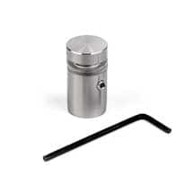 5/8" Dia. Tamper Proof / Stainless Steel Standoffs with M10 Studs | Nova Display Systems