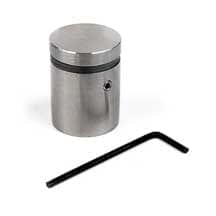 1" Dia. Tamper Proof / Stainless Steel Standoffs with M10 Studs | Nova Display Systems