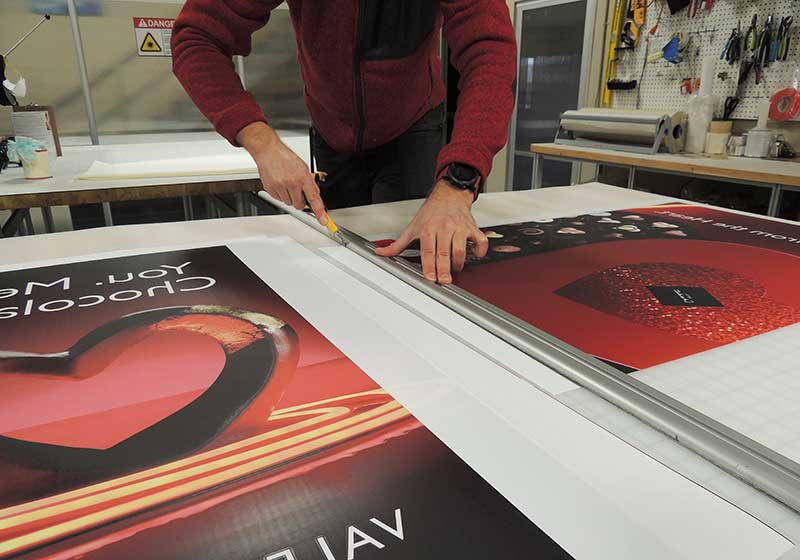Poster and Graphic Printing — Add-on Products and Services | Nova Display Systems