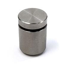 3/4″ Dia. x 3/4″ (#SS303) Stainless Steel Standoff / Brushed Stainless Finish | Nova Display Systems