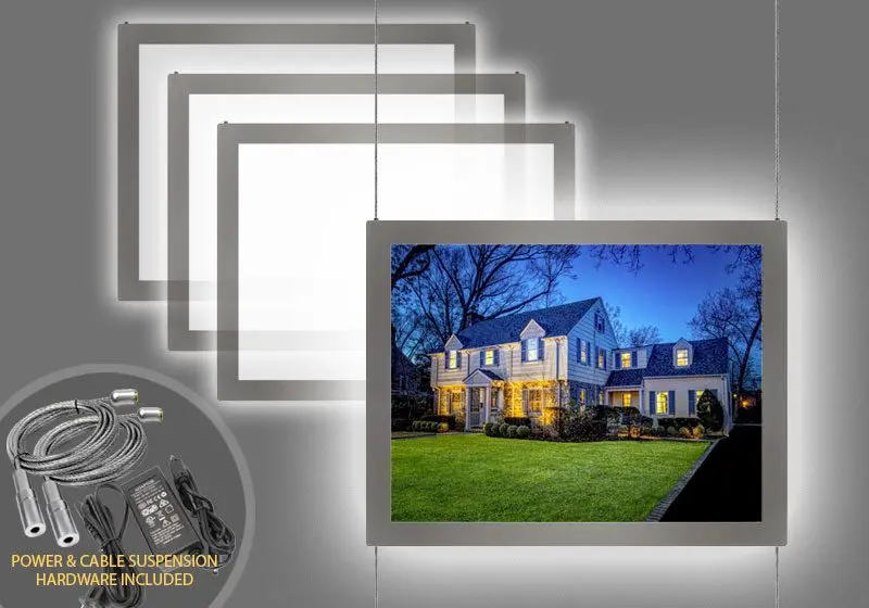 Acrylic LED Light Pockets for Windows – Saving Bundles | Nova Display Systems