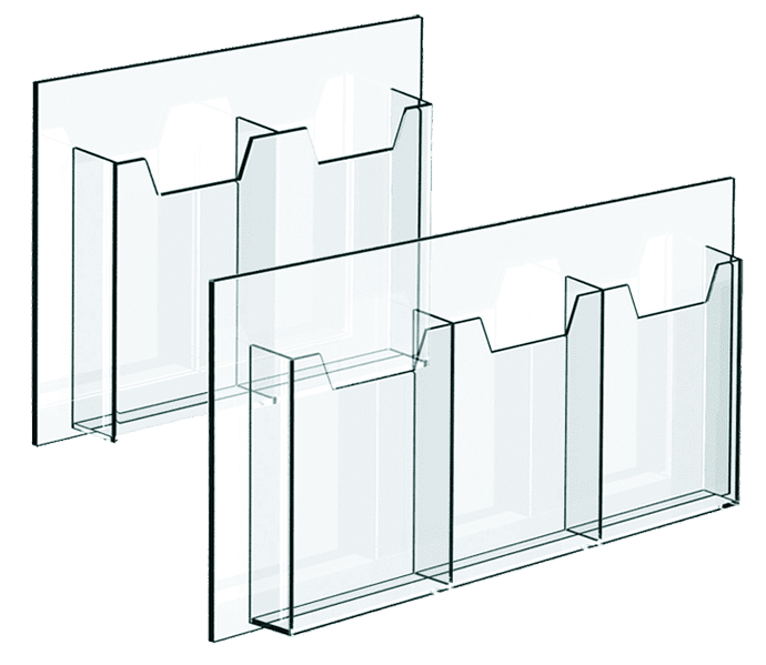 Accessories for Cable/Rod Displays — Brochure/Literature Holders | Nova Display Systems