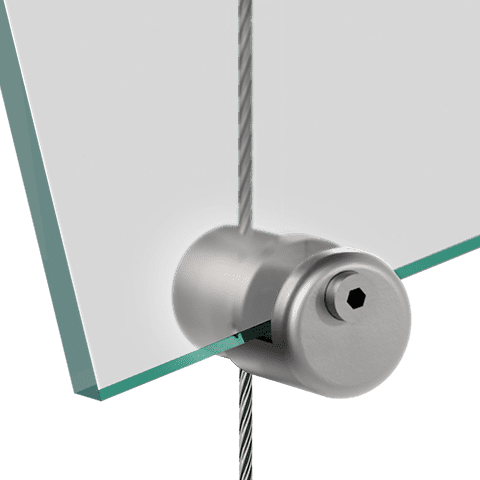Multi-Position Support for 1.5mm Cable System Panel Applications — Top/Bottom Support for Panels | Nova Display Systems