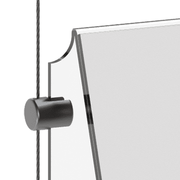 Easy Access Acrylic Holders — Angled Style | Nova Display Systems