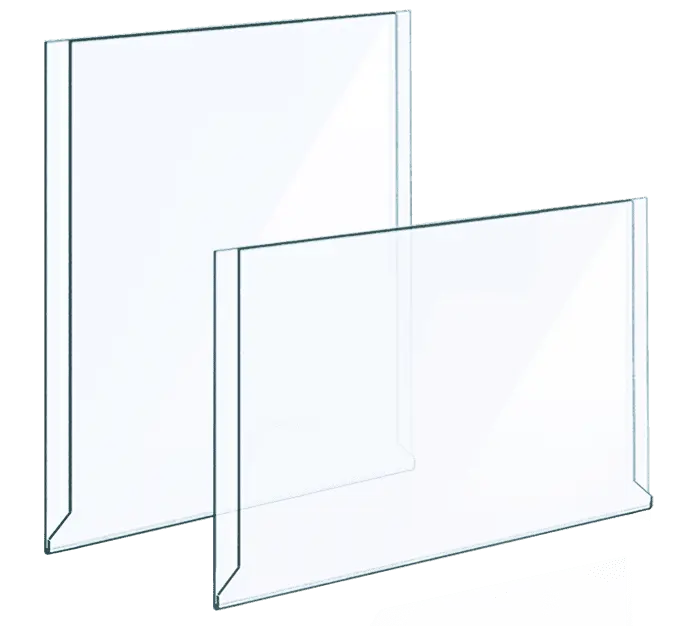 Easy Access Acrylic Holders — Expo Style | Nova Display Systems