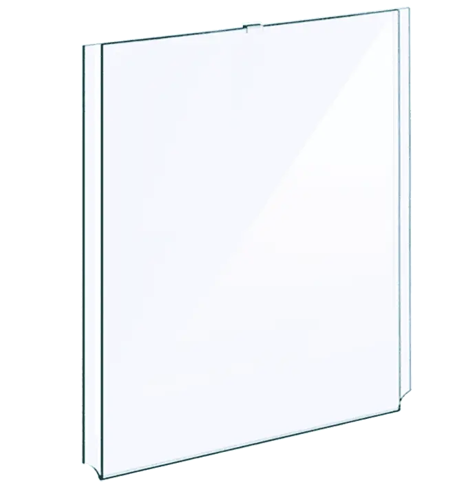Easy Access Acrylic Holders — Oversize | Nova Display Systems