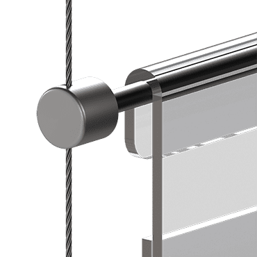 Hook-on Acrylic Holders — Mounting Options | Nova Display Systems
