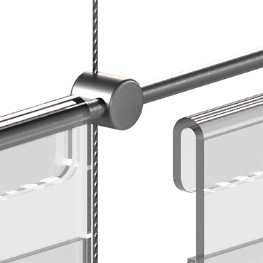 Hook-on Acrylic Holders — Mounting Options | Nova Display Systems
