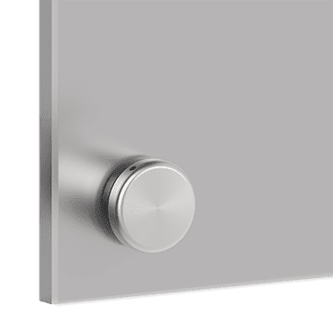 Clear Anodized Aluminum Standoffs | Sign/Panel Standoff Finishes | Nova Display Systems