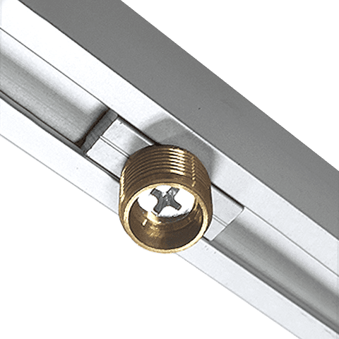 PA8 toggle for channel fixing for Cable/Rod Display System