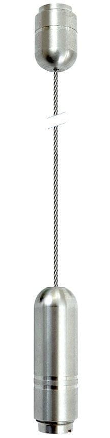C101-4M/SS Ceiling-to-Floor 1.5mm Stainless Steel Cable Suspension Kit — 4M (13’ 1-1/2”) Length | Nova Display Systems