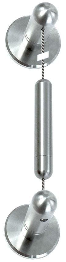 C113-3M/SS Wall-to-Wall 1.5mm Stainless Steel Cable Suspension Kit — 3M (9’ 10”) Length | Nova Display Systems