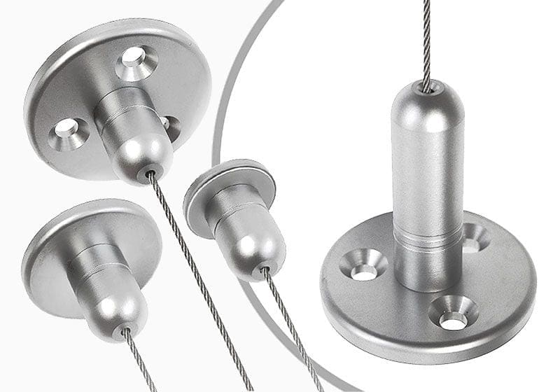 Optional Base Supports | Specialized Accessories and Components for 1.5mm Cable Systems | Nova Display Systems