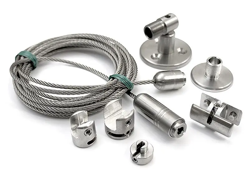 3mm Cable Display System in Stainless Steel | Nova Display Systems