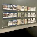 Quality Acrylic Literature Holders for Cable/Rod Systems and Wall-Standoffs
