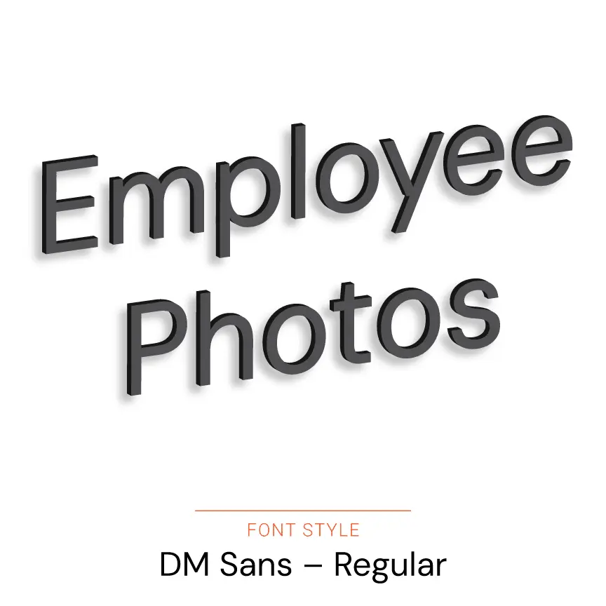 Dimensional Letters and Logos — Add-on Products and Services | Nova Display Systems