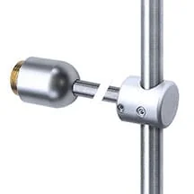 Wall-Mounted Rod Stabilizer with Customizable Depth for 10mm Rod System