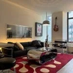 D4003 – Panoramic Acrylic Frames for Art/Photography Mounted to Wall with Standoffs