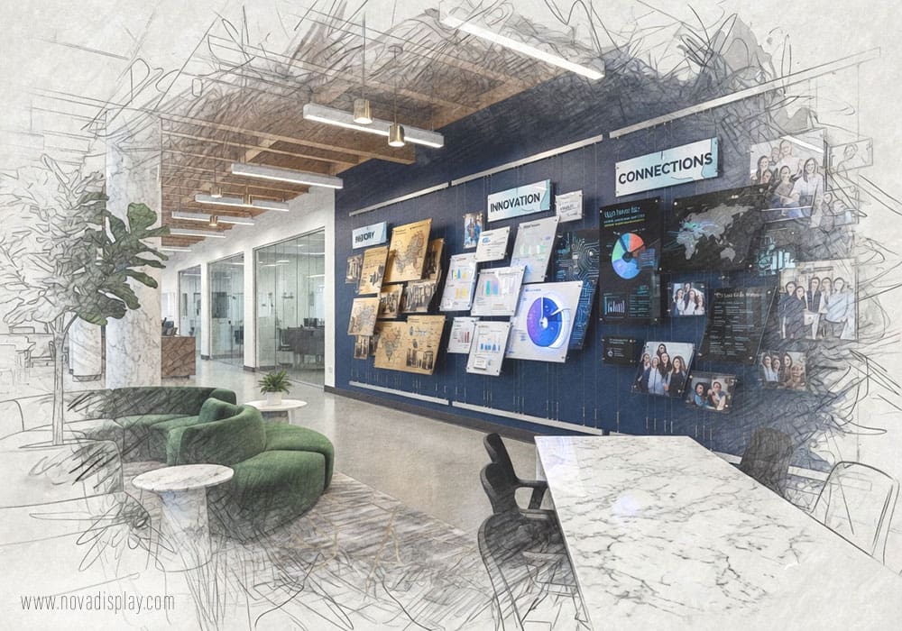 Corporate Values Display | Design Concepts | Nova Display