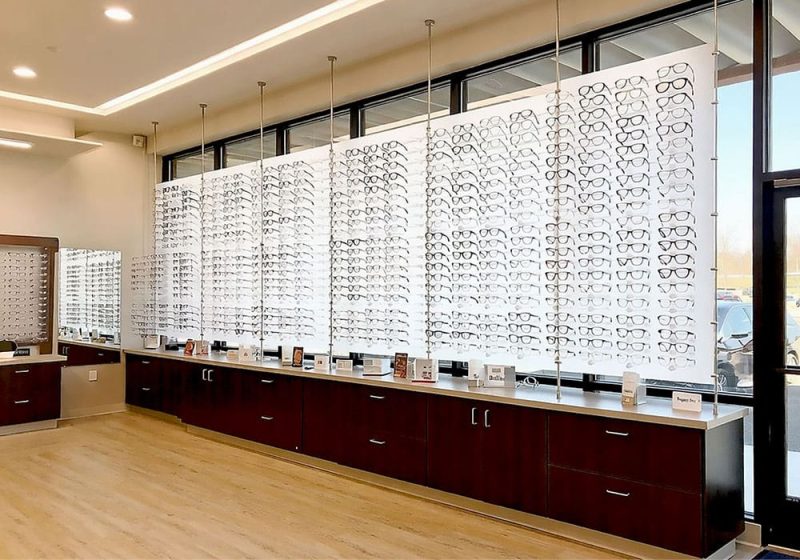 D2011 — Rod-Suspended Optical Display Panels | Design Concept