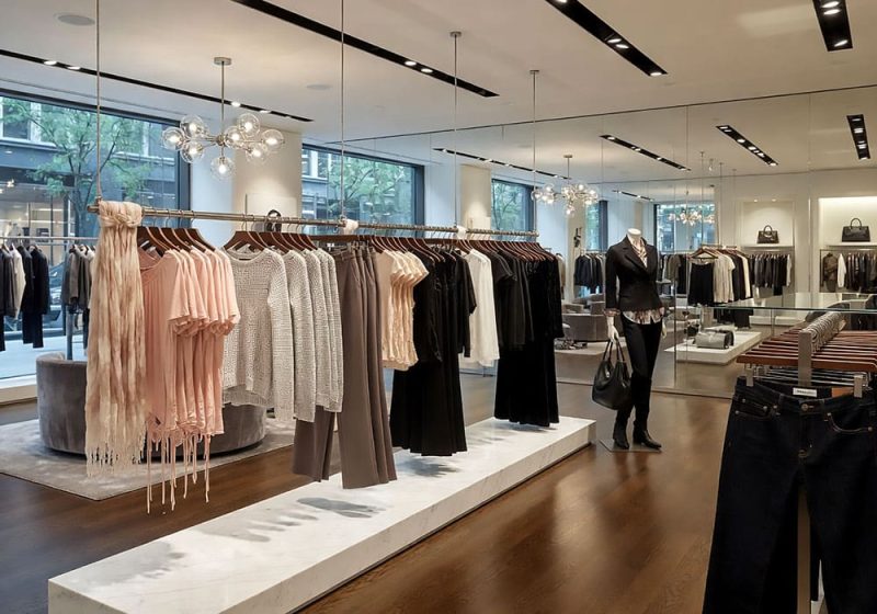 D2015 — Clothing Rail Display for Garments with Rod Suspension Systems | Design Concept