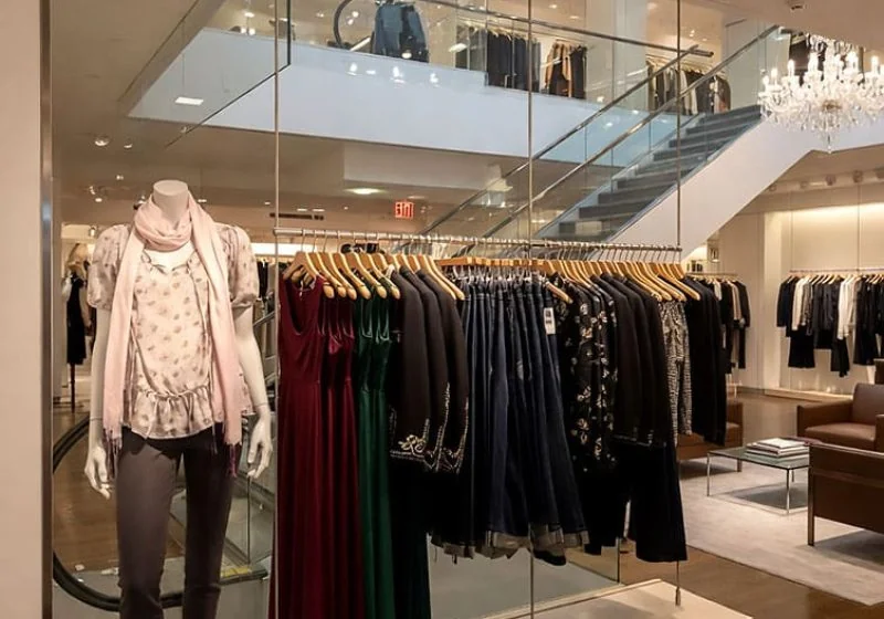 D2017 — Clothing Rail Display for Garments with Rod Suspension Systems | Design Concept