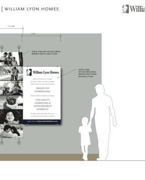 DC1201 — Wall Display Concept for William Lyon Homes DC1201 — Wall Display Concept for William Lyon Homes