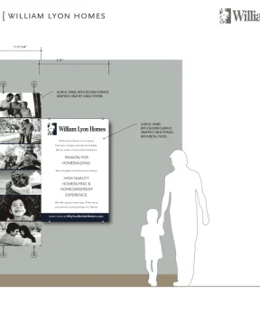 DC1201 — Wall Display Concept for William Lyon Homes DC1201 — Wall Display Concept for William Lyon Homes