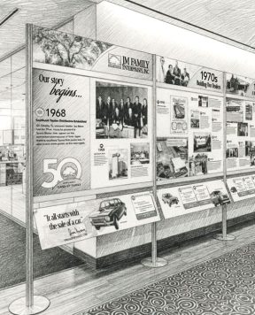 DR5000 — Aluminum Modular Floor-Stands with Bases and Large Format Graphics | Design Concept DR5000 — Aluminum Modular Floor-Stands with Bases and Large Format Graphics | Design Concept