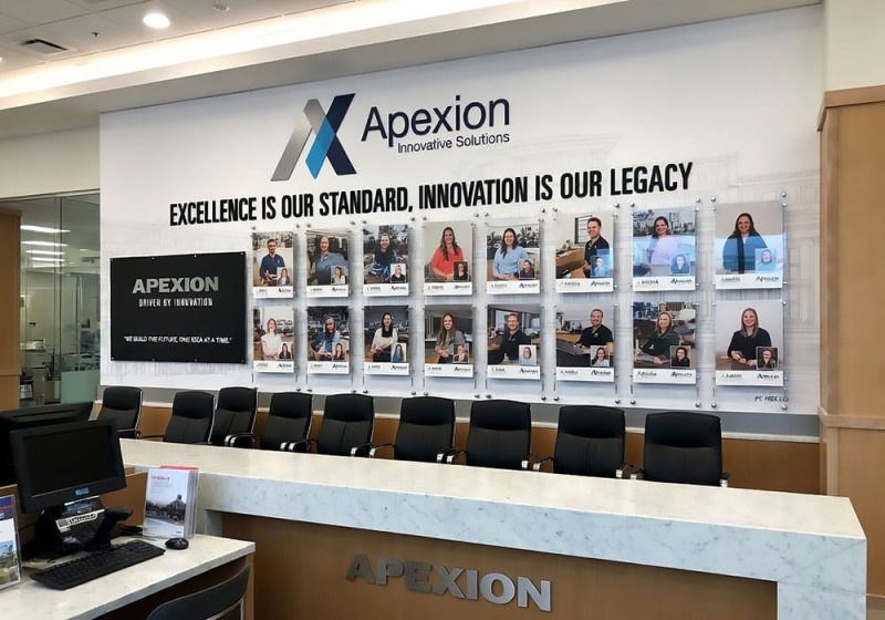 H2024 — Corporate Milestone Employee-Recognition Wall Display with Cable Suspension Systems | Design Concept