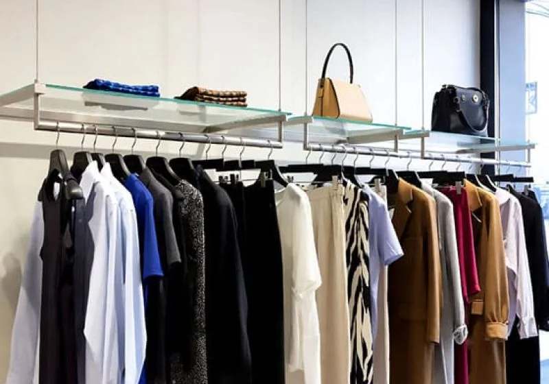 D2012 — Hanging Apparel in Fashion Retailers with Cable-Rod Hanging Rails