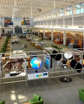 M2030 — Modular Free-Standing Display for Exhibit and Museum Settings | Design Concept