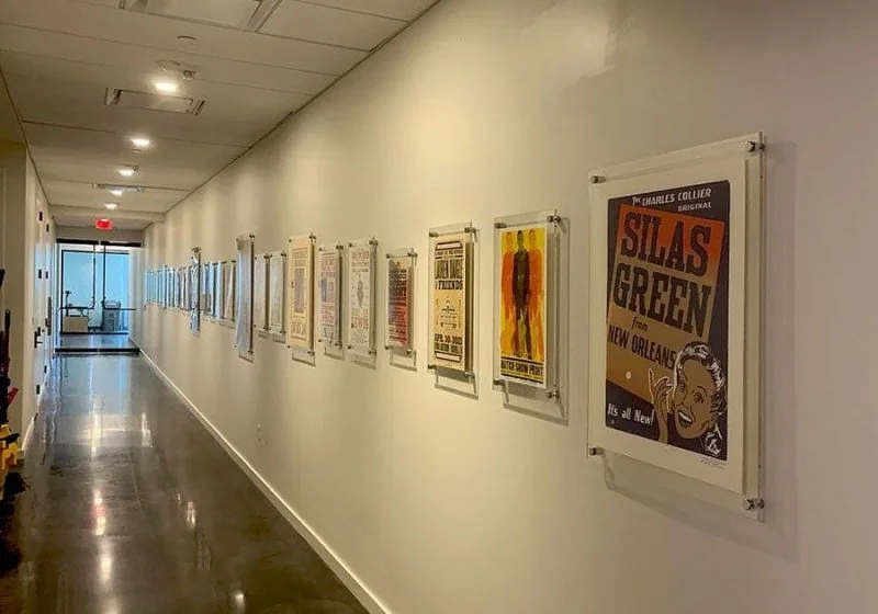 W2033 — Hastings College New Acrylic Poster Wall Display