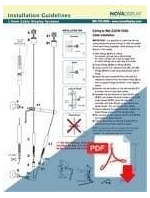How to Install C2CW Ceiling-to-Wall Double Cable Suspension
