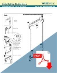 How to Install Ano-Frame Snap-On System Aluminum Stands