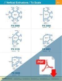 Modular Display Systems Extrusions to Scale Catalog